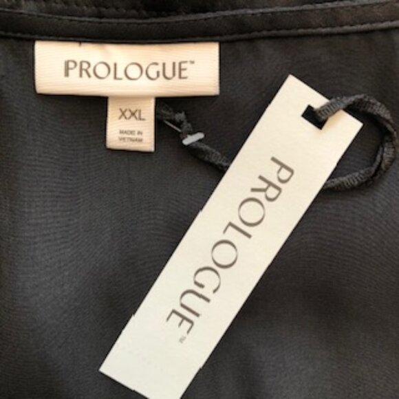 NWT Slinky Black Prologue Camisole Cami Tank Top XXL 2X - Picture 4 of 5